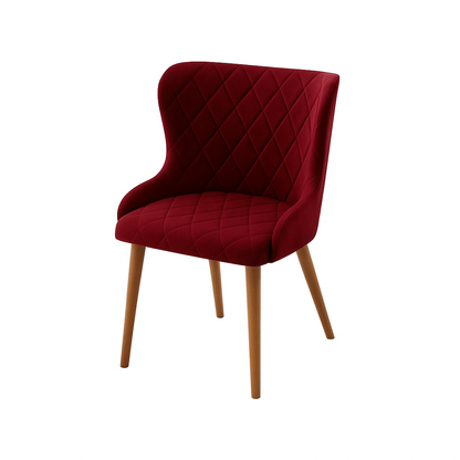 Scaun catifea ALBASTRA | model AMANDA