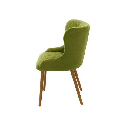 Scaun catifea VERDE | model AMANDA