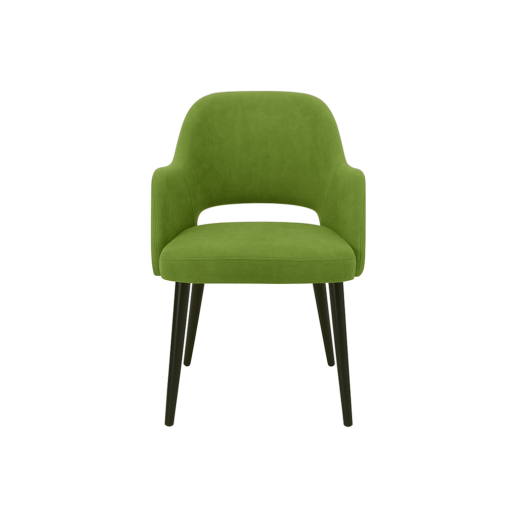 Scaun catifea ALBASTRA | model APRIL