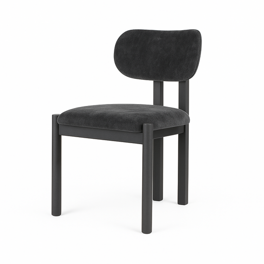 Scaun catifea GRI | model DORIAN UP