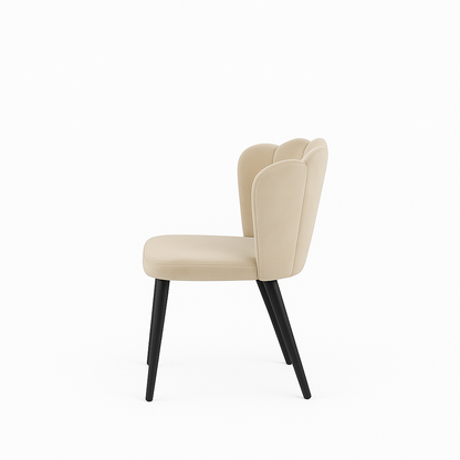 Scaun catifea ROZ | model ARIA