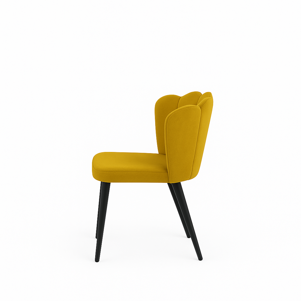 Scaun catifea ROZ | model ARIA