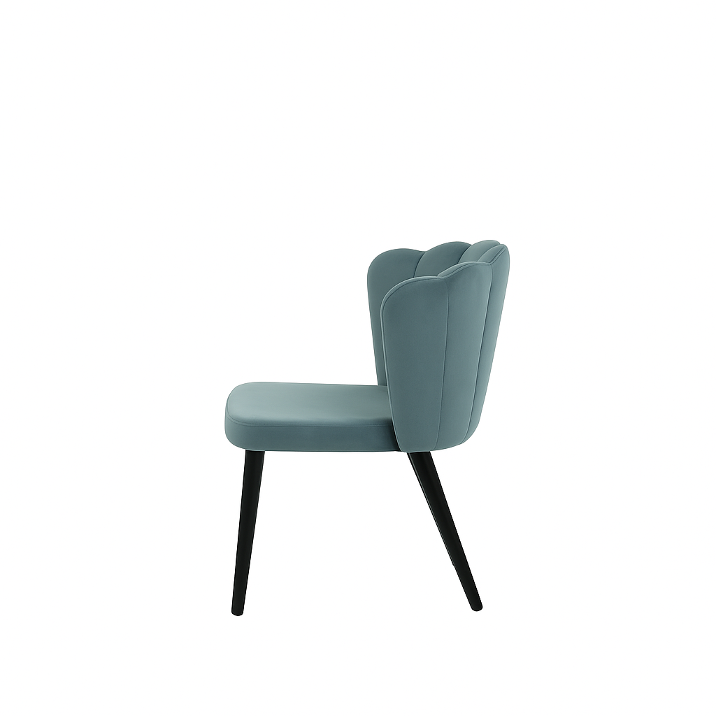 Scaun catifea ROZ | model ARIA