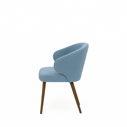 Scaun catifea GALBENA | model CAPRICE