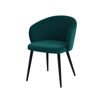 Scaun catifea VERDE | model CAPRISO