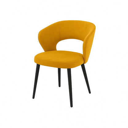 Scaun catifea ALBASTRA | model CASIUS