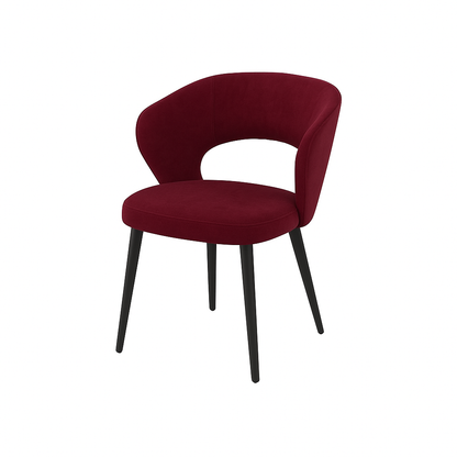 Scaun catifea ROZ | model CASIUS