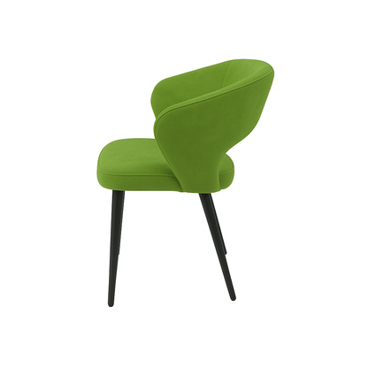 Scaun catifea GALBENA | model CASIUS