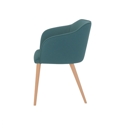 Scaun catifea ALBASTRA | model CROCO