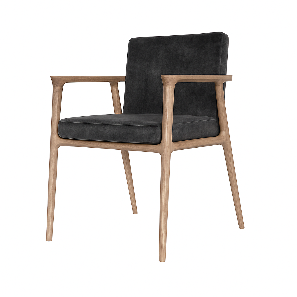 Scaun catifea MARO | model GASPARO