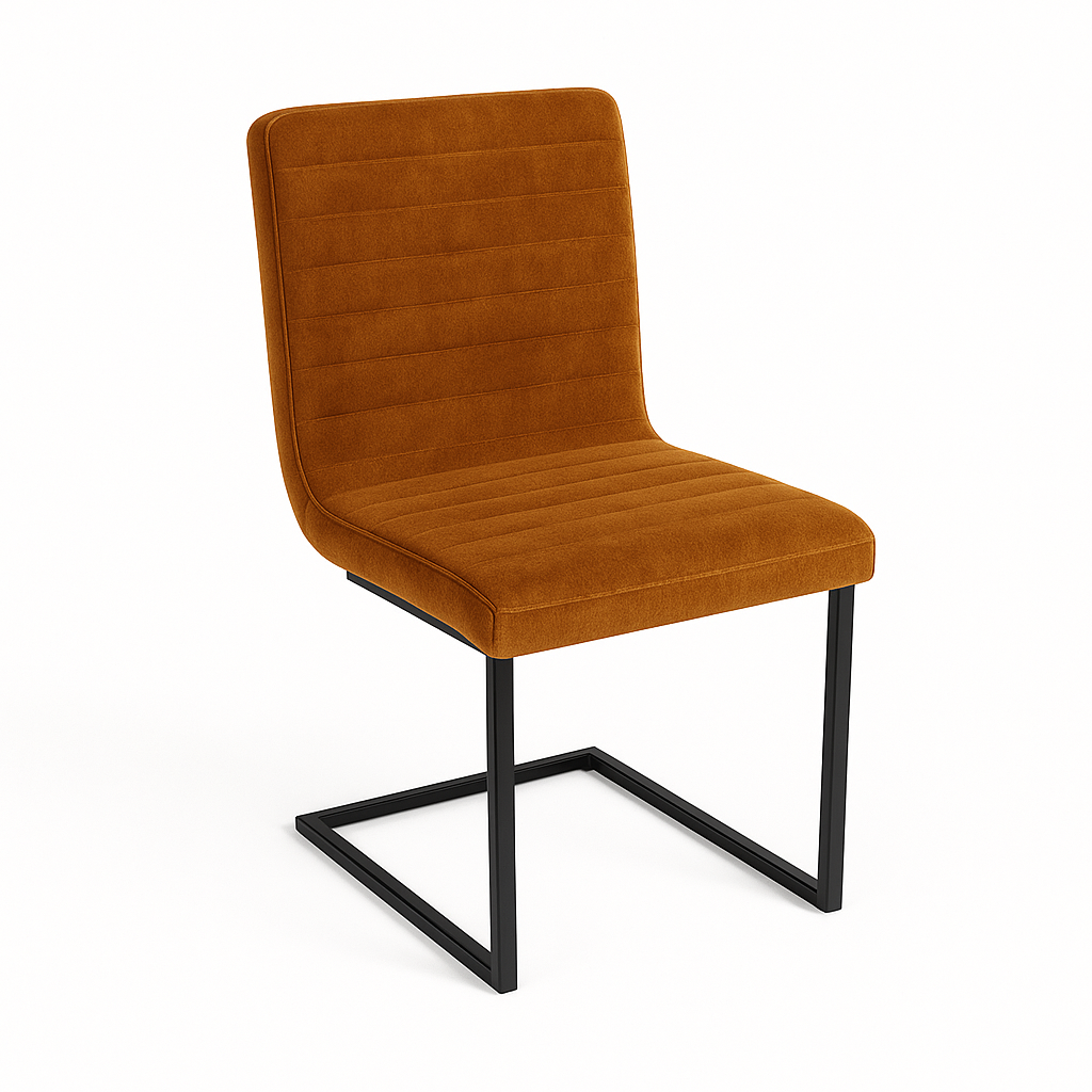 Scaun catifea VERDE | model INDU WAVE SA