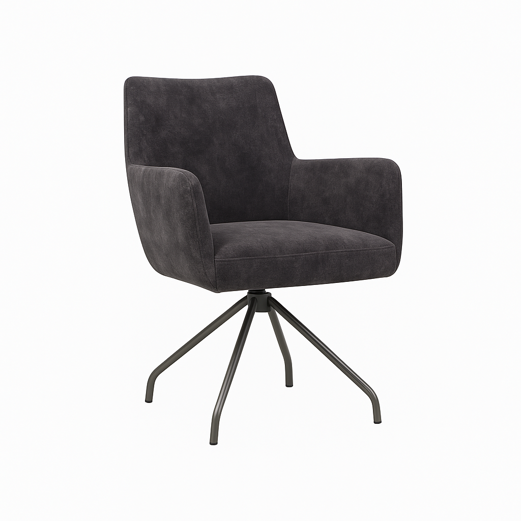 Scaun catifea VERDE | model PISTA B