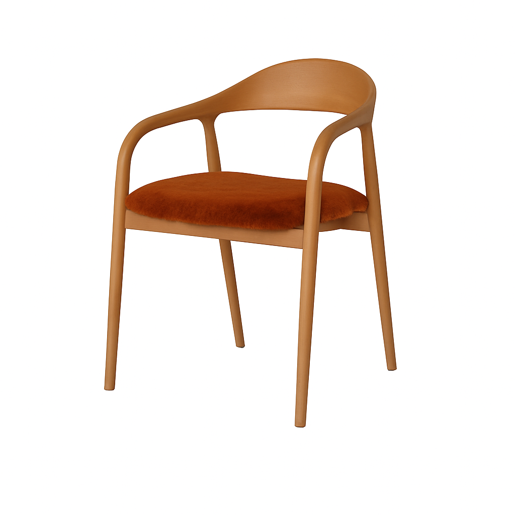 Scaun catifea GRI | model RELOK