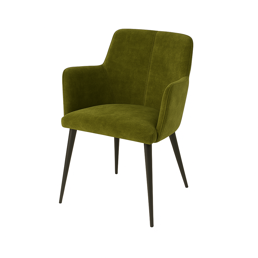 Scaun catifea GRI | model RESI