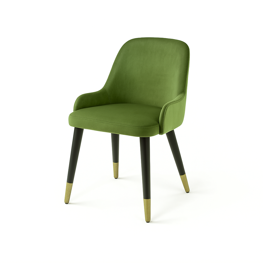 Scaun catifea GALBENA | model ROCCO G