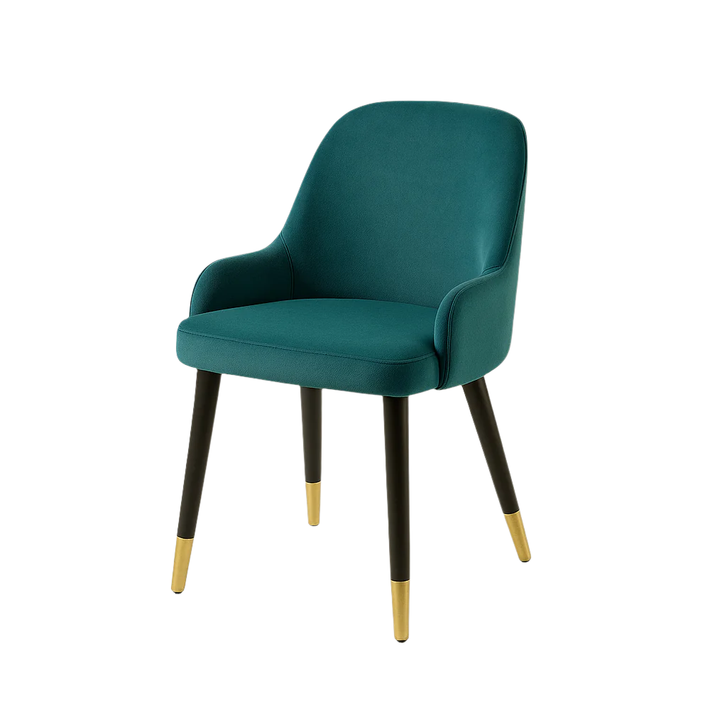 Scaun catifea GALBENA | model ROCCO G