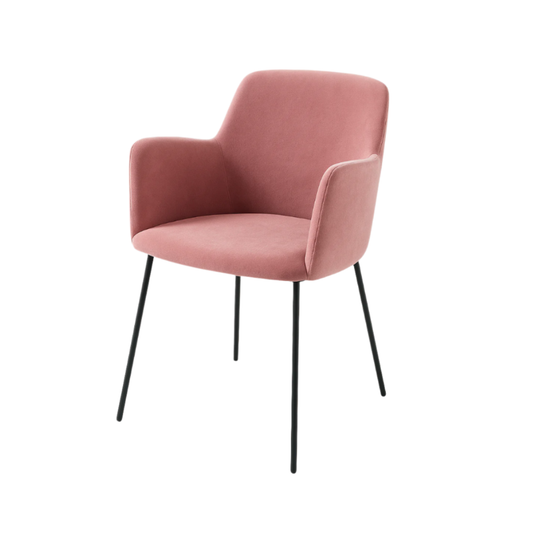 Scaun catifea ROZ | model SIGMA