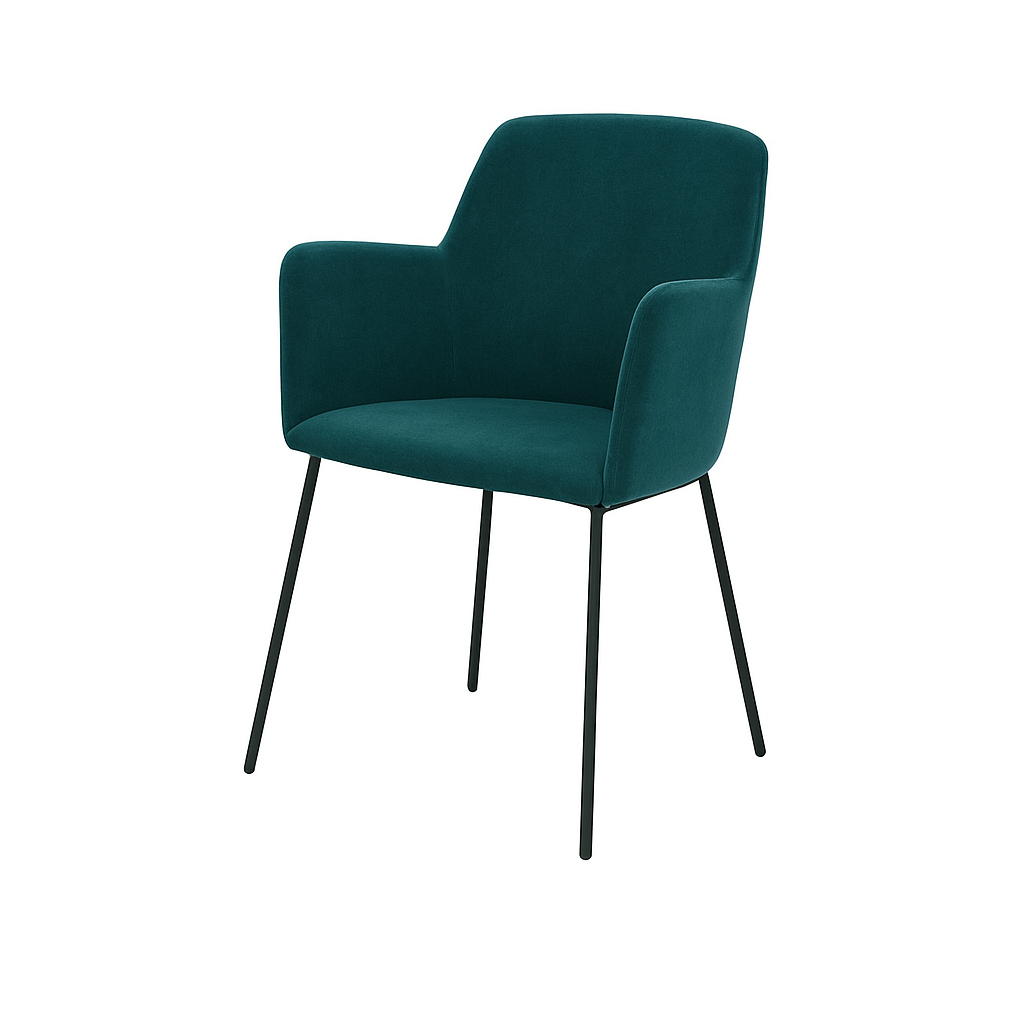 Scaun catifea VERDE | model SIGMA