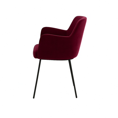 Scaun catifea ROZ | model SIGMA