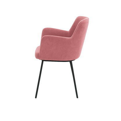 Scaun catifea GALBENA | model SIGMA