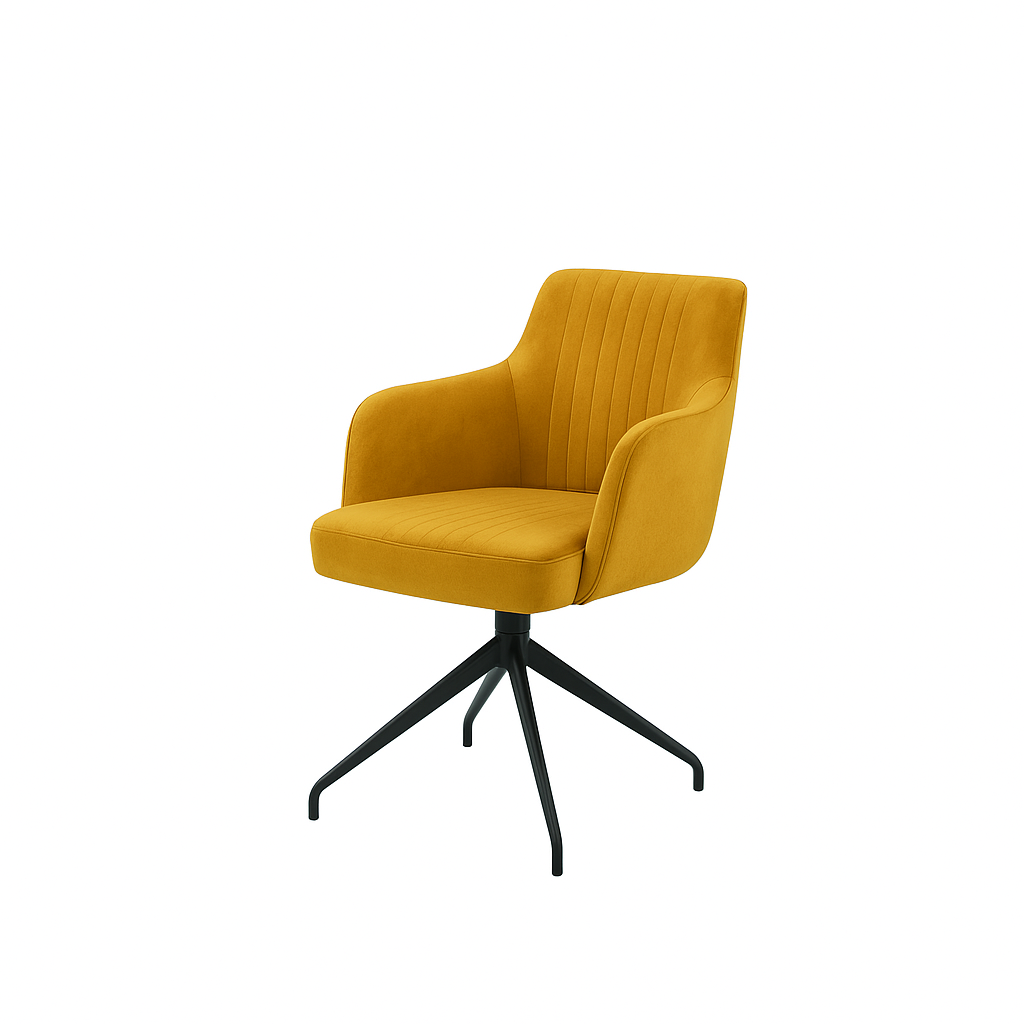 Scaun catifea VERDE | model SOHO