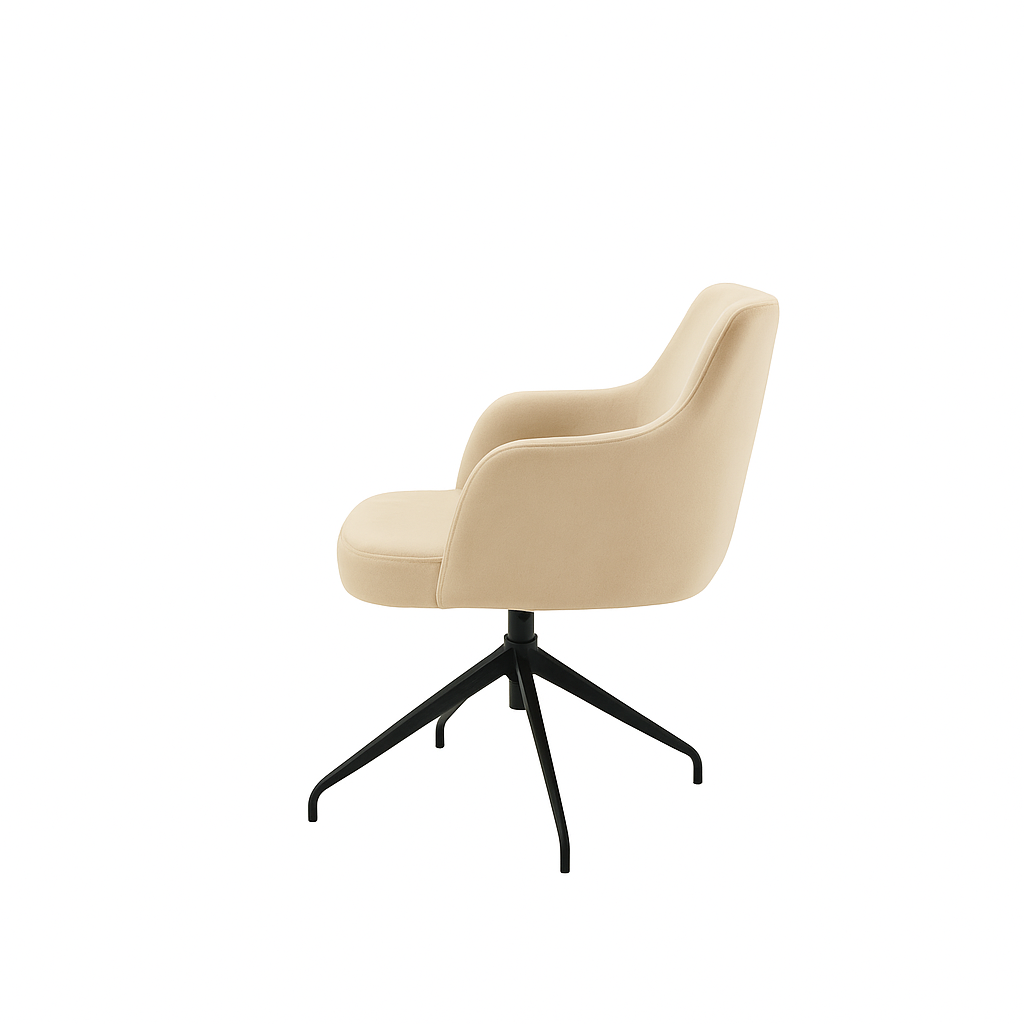 Scaun catifea ROZ | model SOHO