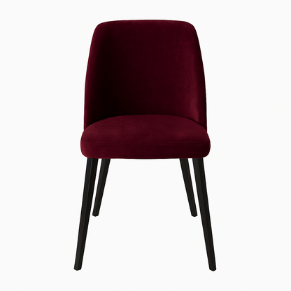 Scaun catifea ALBASTRA | model SOLO