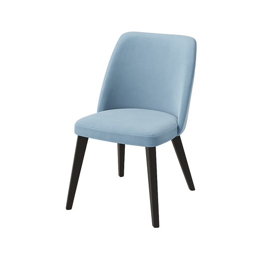 Scaun catifea ALBASTRA | model SOLO