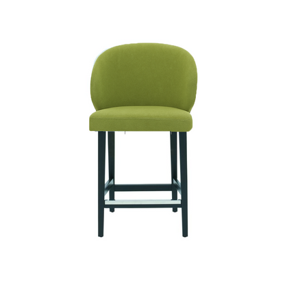 Scaun de bar catifea ALBASTRA | model CAPRICE