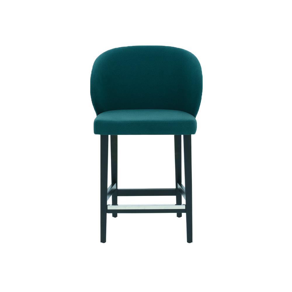 Scaun de bar catifea ROSIE | model CAPRICE