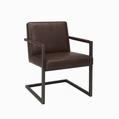 Scaun piele MARO INCHIS | model FLEET