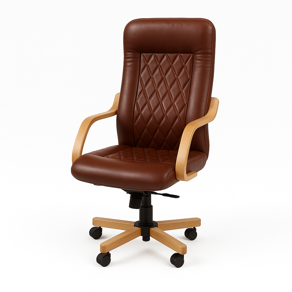 Scaun birou piele MARO | model DONALD P