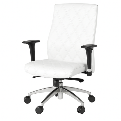 Scaun birou piele ALBA | model MAGIC O