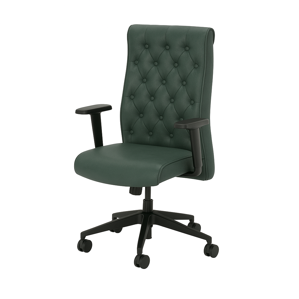 Scaun piele naturala VERDE | model ACTIVE