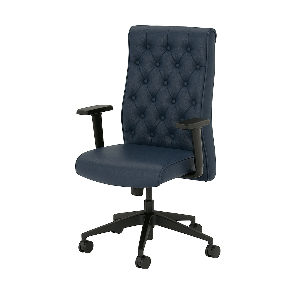 Scaun piele naturala ALBASTRA | model ACTIVE