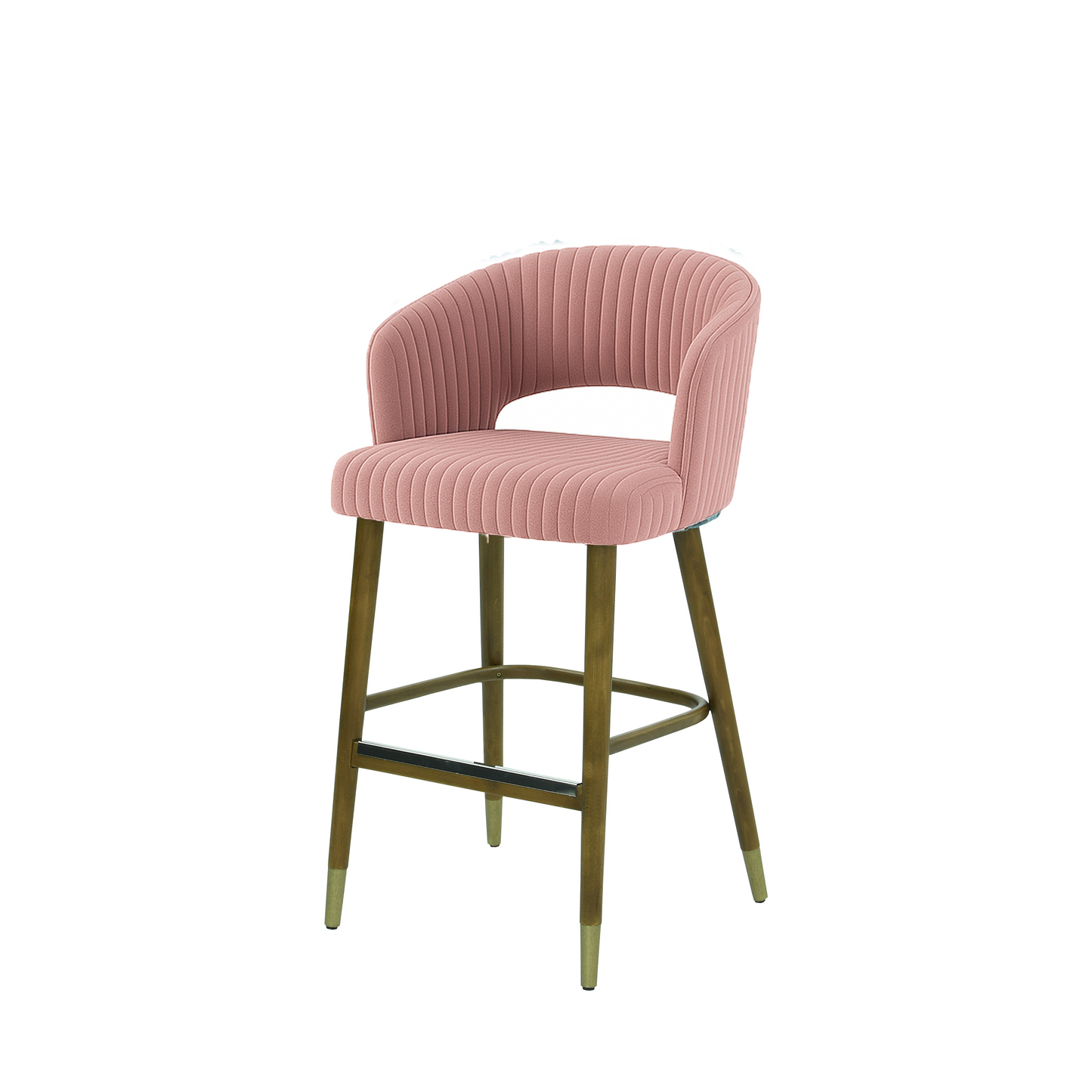 Scaun insula catifea GALBENA | model THOMAS