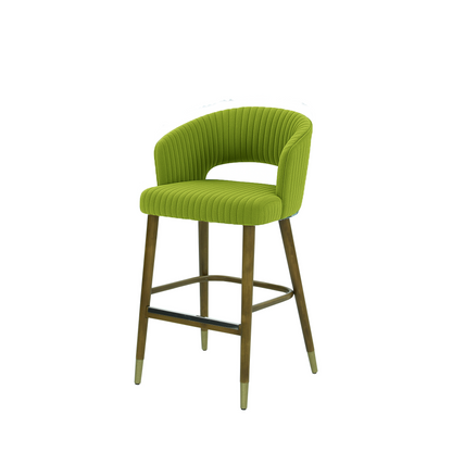 Scaun insula catifea GALBENA | model THOMAS