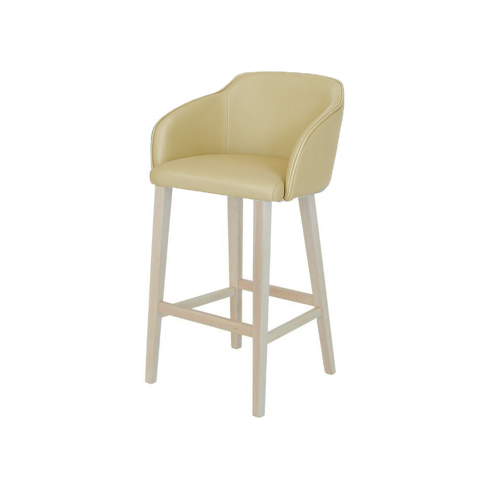 Scaun bar piele ROSIE | model CROCO