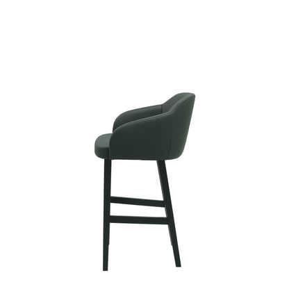 Scaun insula piele naturala BEJ | model CROCO