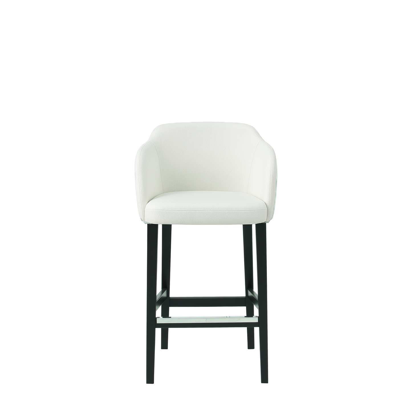 Scaun insula piele GALBENA | model CROCO