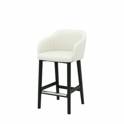 Scaun insula piele GALBENA | model CROCO