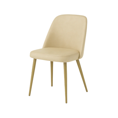 Scaun piele GALBENA | model FOX