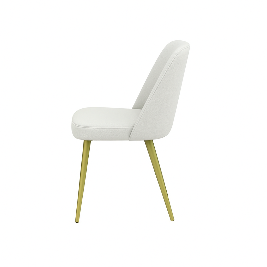 Scaun piele GALBENA | model FOX