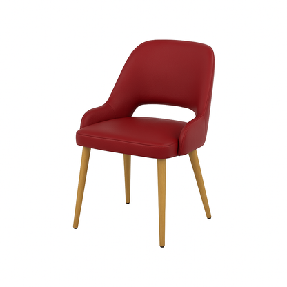 Scaun piele GALBENA | model HUGO