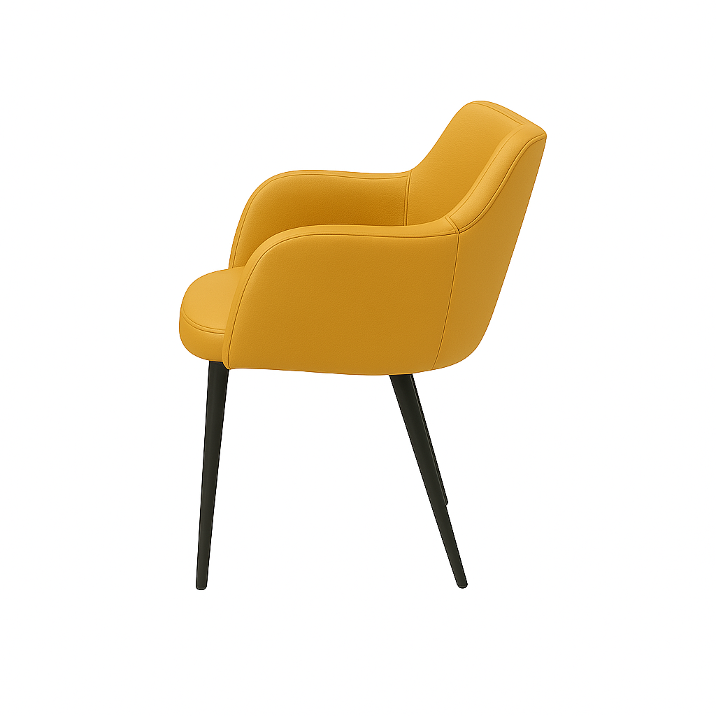 Scaun piele GALBENA | model PERDIX