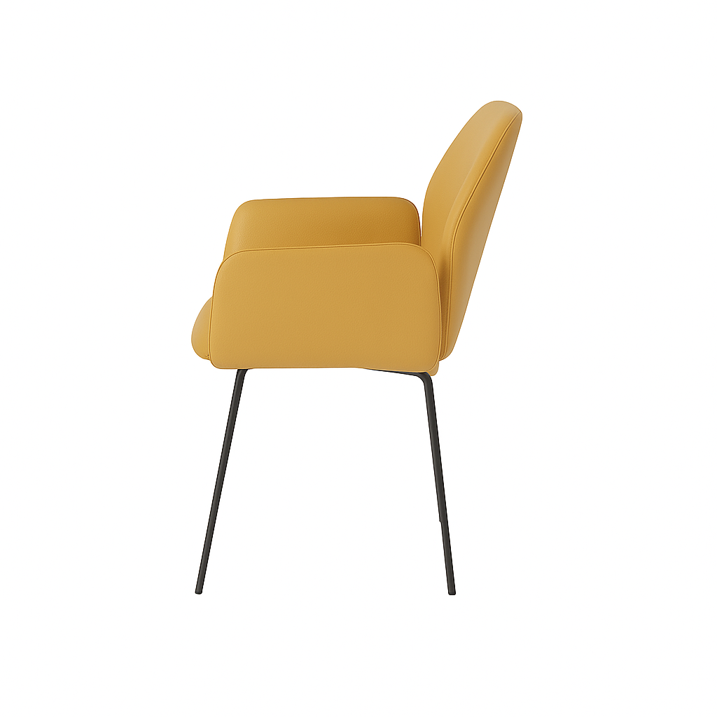 Scaun piele ALBASTRA | model PETRA