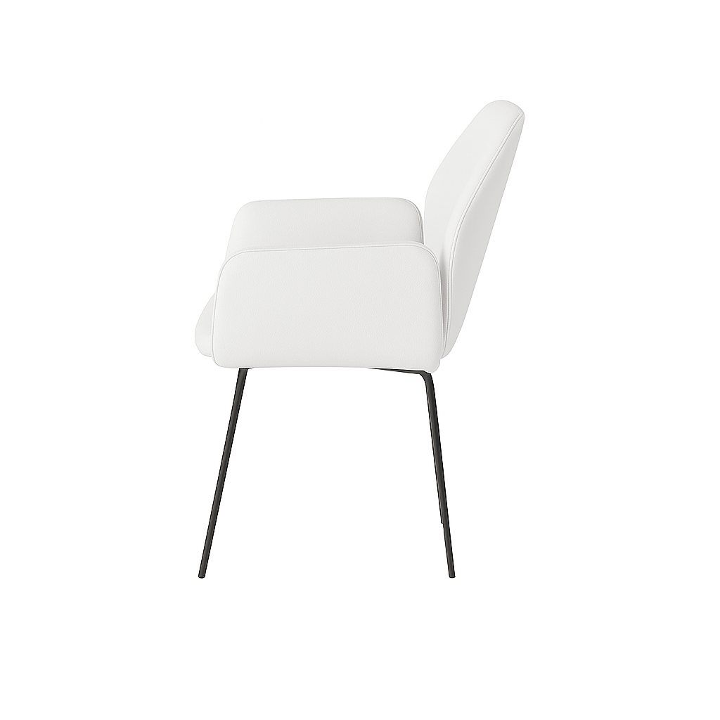 Scaun piele ALBASTRA | model PETRA