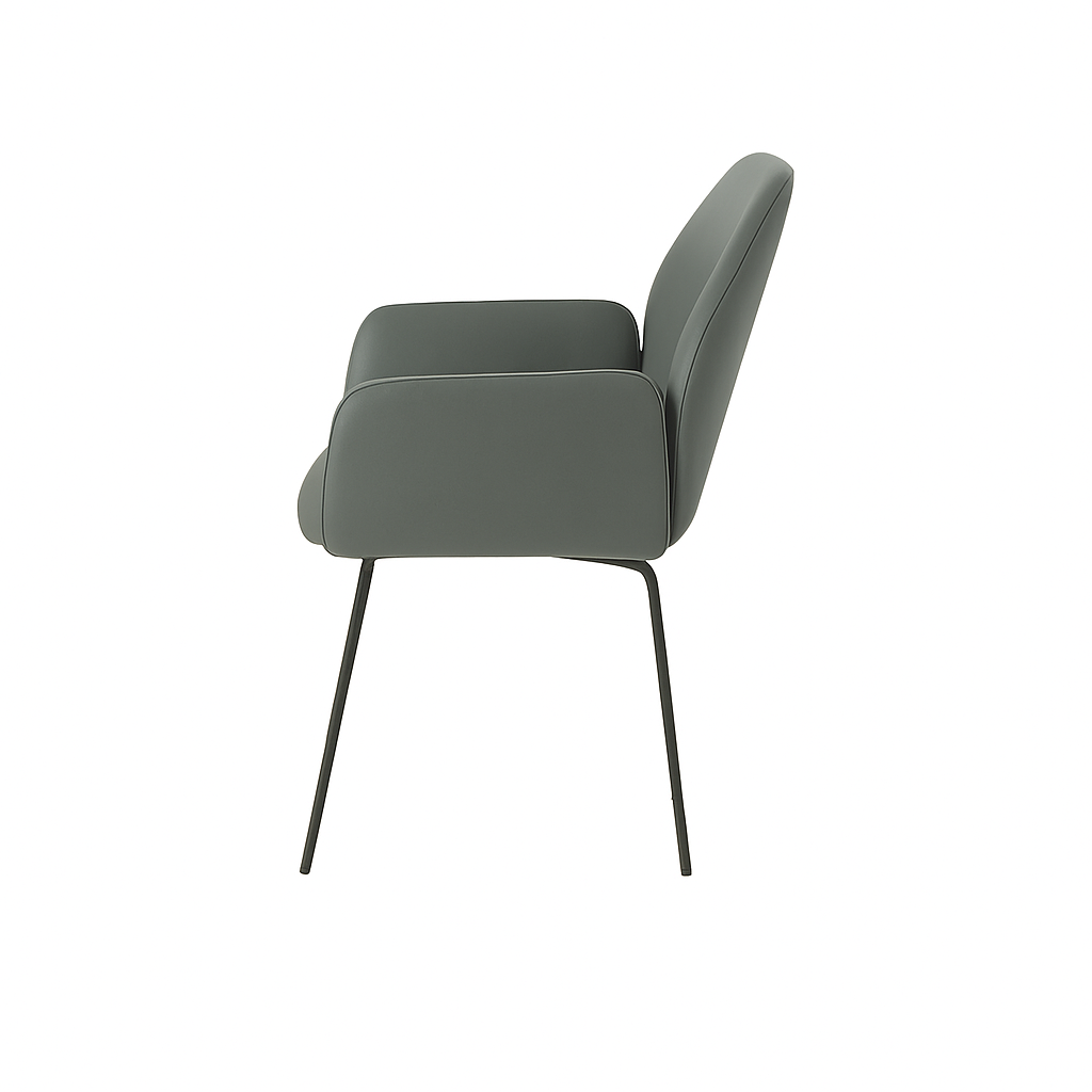 Scaun piele ALBASTRA | model PETRA