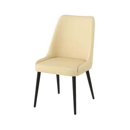 Scaun piele GALBENA | model GINA