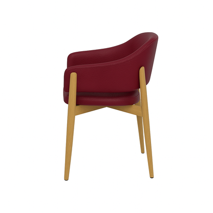 Scaun piele BEJ | model ALMA